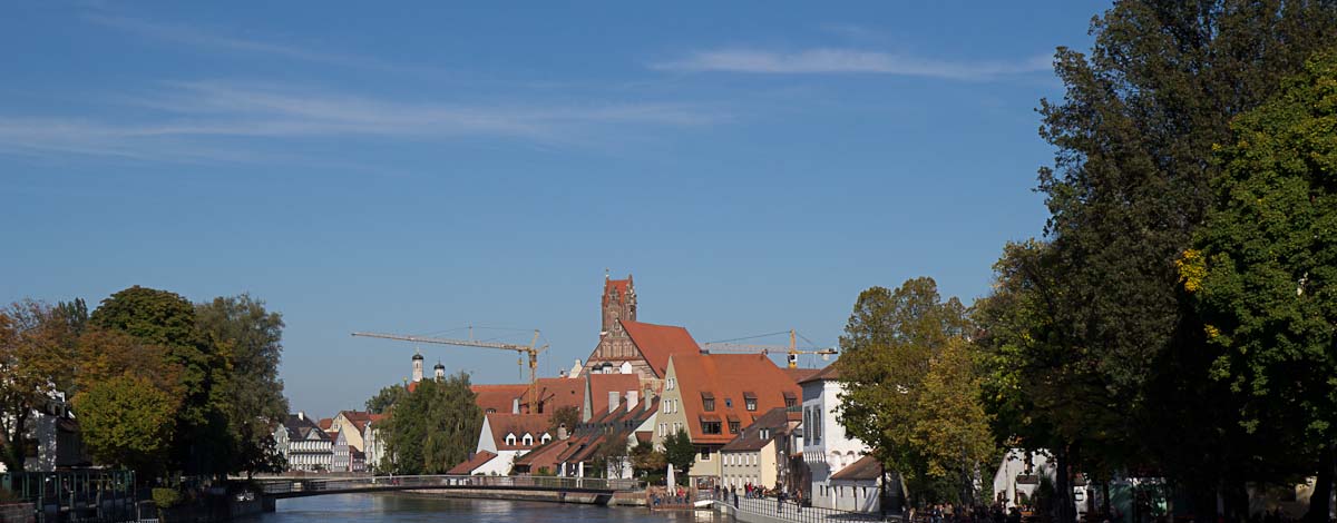 Isar in Landshut